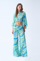 Summer PeleriN / MiNt Desenli