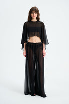 Naia-Summer Peleri̇n / Si̇yah-Bluz-1-Milagron.com