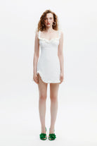 Naia-Wild Rose Elbi̇se / Ekru-Elbise-3-Milagron.com