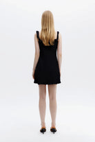 Naia-Wild Rose Elbi̇se / Si̇yah-Elbise-4-Milagron.com