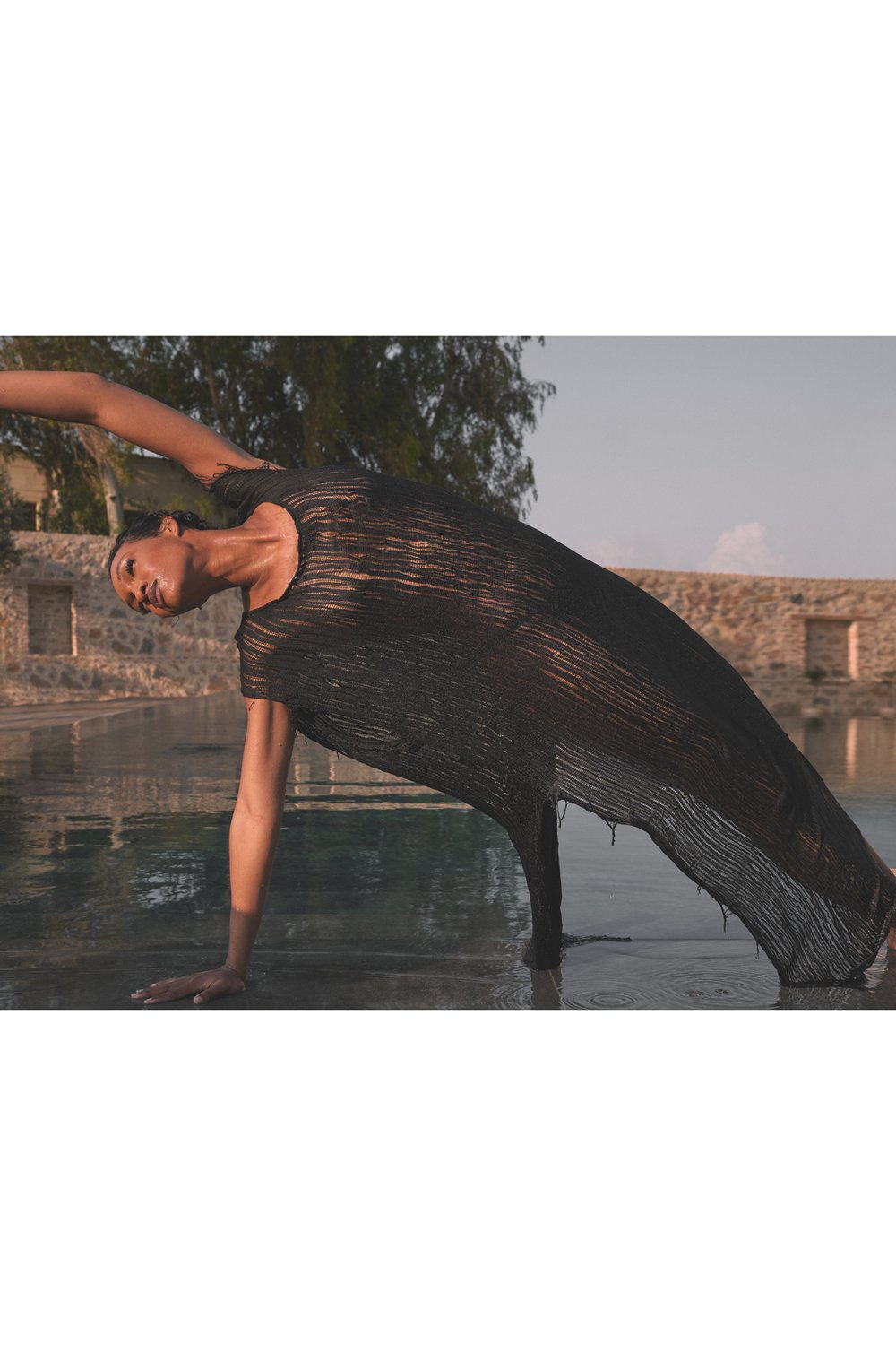 Naïve Atelier-Amber Elbise - Siyah-Elbise-3-Milagron.com