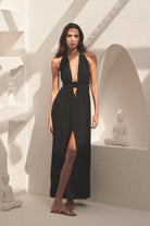 Naïve Atelier-Goldie Elbise Siyah-Elbise-1-Milagron.com