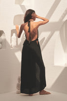 Naïve Atelier-Goldie Elbise Siyah-Elbise-4-Milagron.com