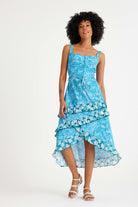 Nammu-Asimetrik Askılı Elbise-Elbise-2-Milagron.com