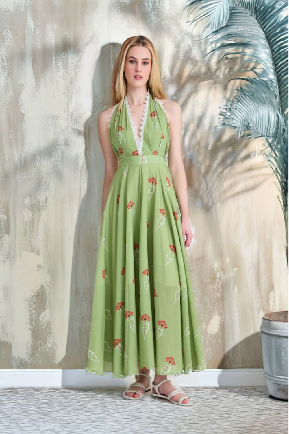 Nammu-Christy Maksi Elbise-Elbise-1-Milagron.com