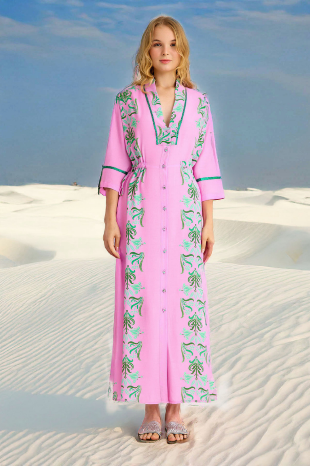 Nammu-Diva Maksi Elbise-Elbise-1-Milagron.com