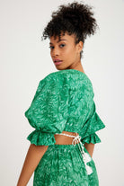 Nammu-Halka detaylı mini elbise-Elbise-3-Milagron.com