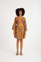 Nammu-Mini, Beli Açık, Anvelop Elbise-Elbise-2-Milagron.com