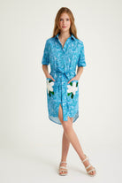 Nammu-Mini Gömlek Elbise-Elbise-2-Milagron.com