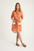 Nammu-Mini Gömlek Elbise-Elbise-2-Milagron.com