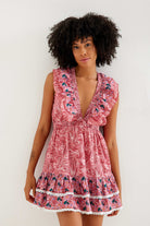 Nammu-Sırt Dekolteli Mini Elbise-Elbise-3-Milagron.com