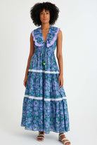 Nammu-Sırt Dekolteli Uzun Elbise-Elbise-1-Milagron.com