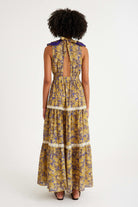 Nammu-Sırt Dekolteli Uzun Elbise-Elbise-3-Milagron.com