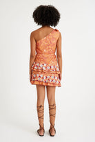 Nammu-Tek Omuzlu Mini Elbise-Elbise-2-Milagron.com