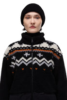 Napapijri-Ansei Fz W Siyah Kadın Peluş Mont-Mont-5-Milagron.com