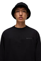 Napapijri-Coldirai Black Heron Uzun Kollu Siyah T-Shirt-T-Shirts-3-Milagron.com