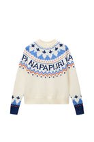 Napapijri-D-Fiames Beyaz Kadın Kazak-Kazak & Triko-1-Milagron.com