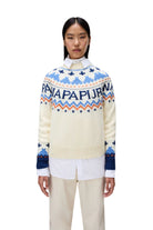 Napapijri-D-Fiames Beyaz Kadın Kazak-Kazak & Triko-4-Milagron.com