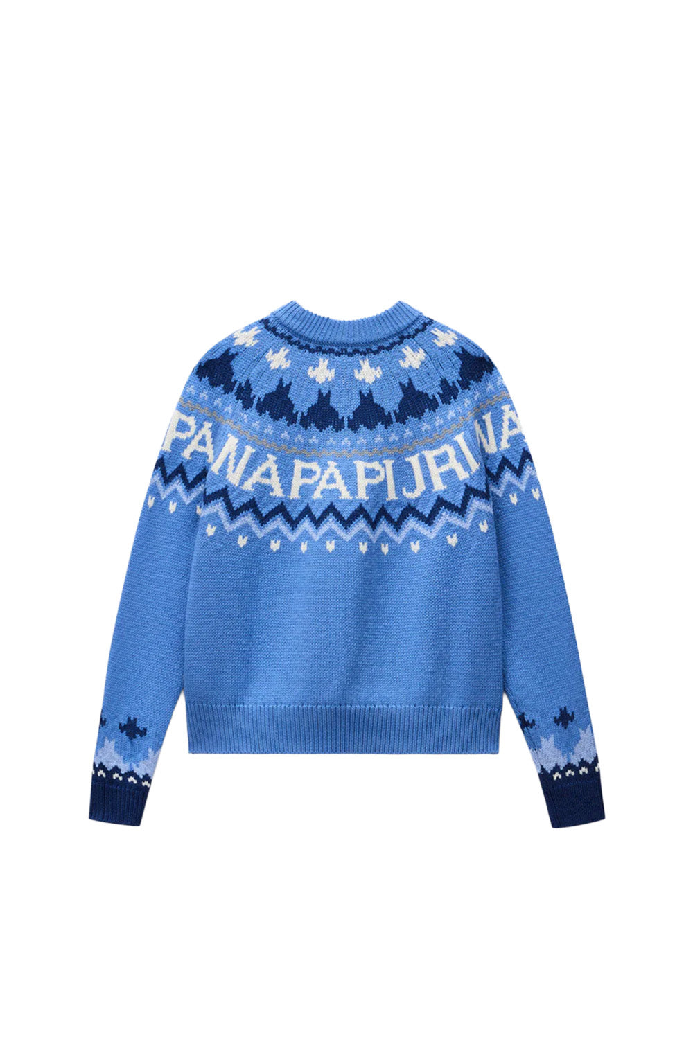 Napapijri-D-Fiames Mavi Kadın Kazak-Kazak & Triko-2-Milagron.com