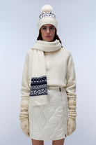 Napapijri-F-Soiusa Scarf W White Heron-Atkı-2-Milagron.com