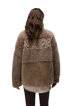 Napapijri-Falkner Fallen Rock Açık Kahverengi Kürklü Kadın Mont-Mont-7-Milagron.com