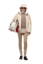 Napapijri-Falkner Fallen Rock Beyaz Kürklü Kadın Mont-Mont-5-Milagron.com