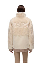 Napapijri-Falkner Fallen Rock Beyaz Kürklü Kadın Mont-Mont-8-Milagron.com