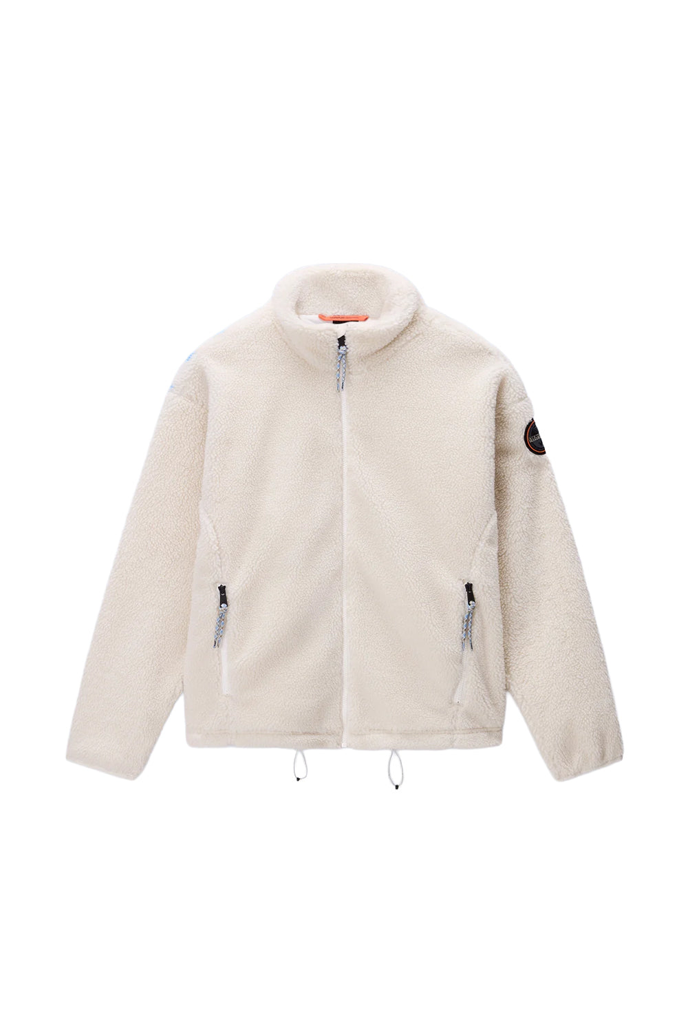 Napapijri-Fiemme Loose Premium Fermuarlı Peluş Mont-Mont-3-Milagron.com