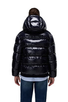 Napapijri-Glane Mirror Puffer Jacket Siyah Kadın Mont-Mont-5-Milagron.com