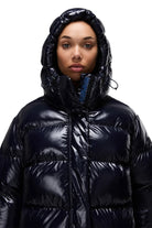 Napapijri-Glane Mirror Puffer Jacket Siyah Kadın Mont-Mont-8-Milagron.com