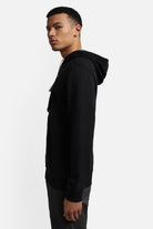 Napapijri-Hoodie Burgee Summer Black-Sweatshirts & Hoodies-4-Milagron.com