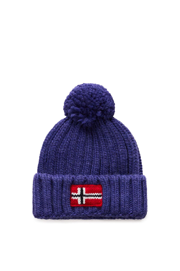Kids  Semiury 6 Royal Blue Ponponlu Mavi Çocuk Bere