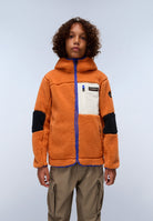 Napapijri-Kids Yupik Fzh3 Fermuarlı Kapüşonlu Peluş Çocuk Mont-Mont-7-Milagron.com