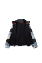 Montepiana Check Cby Relaxed Fit Fermuarlı Peluş Mont - 2