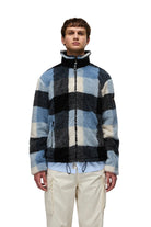 Montepiana Check Cby Relaxed Fit Fermuarlı Peluş Mont - 8