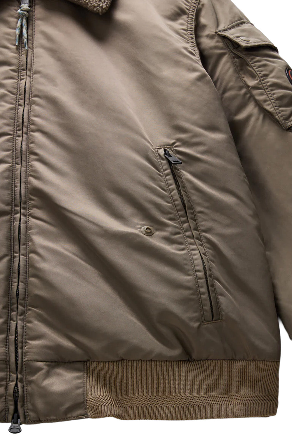 Napapijri-Nemes Fallen Rock Erkek Haki Bomber Mont-Mont-11-Milagron.com