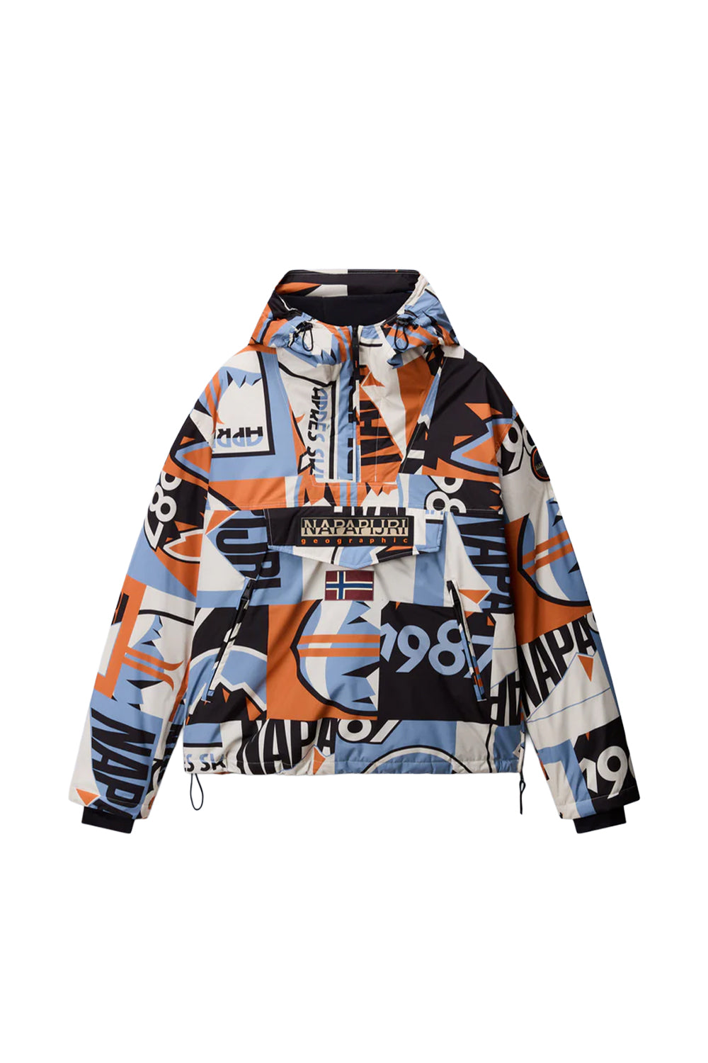 Napapijri Rainforest Next Anorak Jacket Çok Renkli Erkek Mont Mont