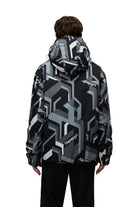 Napapijri-Rainforest Next Anorak Jacket Siyah/Gri Erkek Mont-Mont-6-Milagron.com