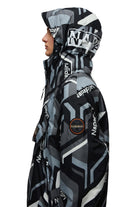 Napapijri-Rainforest Next Anorak Jacket Siyah/Gri Erkek Mont-Mont-9-Milagron.com