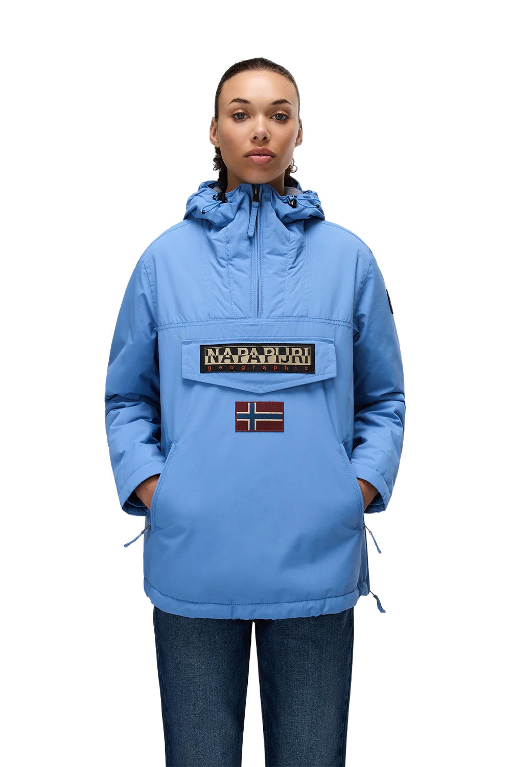 Napapijri-Rainforest W Pkt 4 Mavi Kadın Mont-Mont-3-Milagron.com