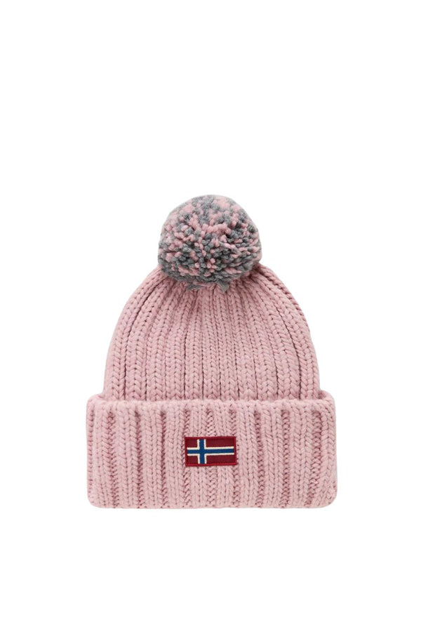 Semiury Beanie / Ponponlu Pembe Bere