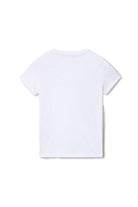 Napapijri-Short Sleeve T-Shirt Box Bright White-T-Shirts-2-Milagron.com
