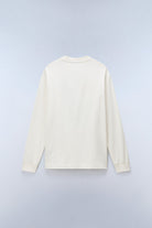 Napapijri-Tee Long-sleeve T-shirt / Beyaz Erkek T-shirt-T-Shirts-6-Milagron.com