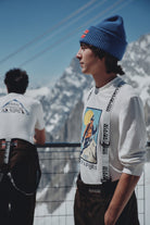 Napapijri-Tee Long-sleeve T-shirt / Beyaz Erkek T-shirt-T-Shirts-7-Milagron.com