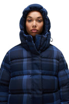 Napapijri-Napapijri ThermoFibre® Glane Check Puffer CORDURA® Jacket Ekoseli Lavicert Kadın Mont-Mont-4-Milagron.com