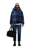 Napapijri-Napapijri ThermoFibre® Glane Check Puffer CORDURA® Jacket Ekoseli Lavicert Kadın Mont-Mont-5-Milagron.com