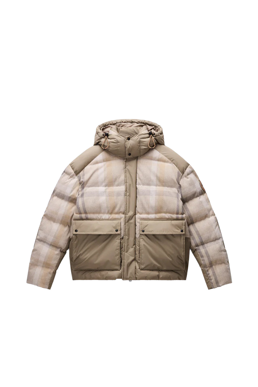 Napapijri-Napapijri ThermoFibre® Tires Puffer CORDURA® Jacket Yeşil Erkek Mont-Mont-1-Milagron.com