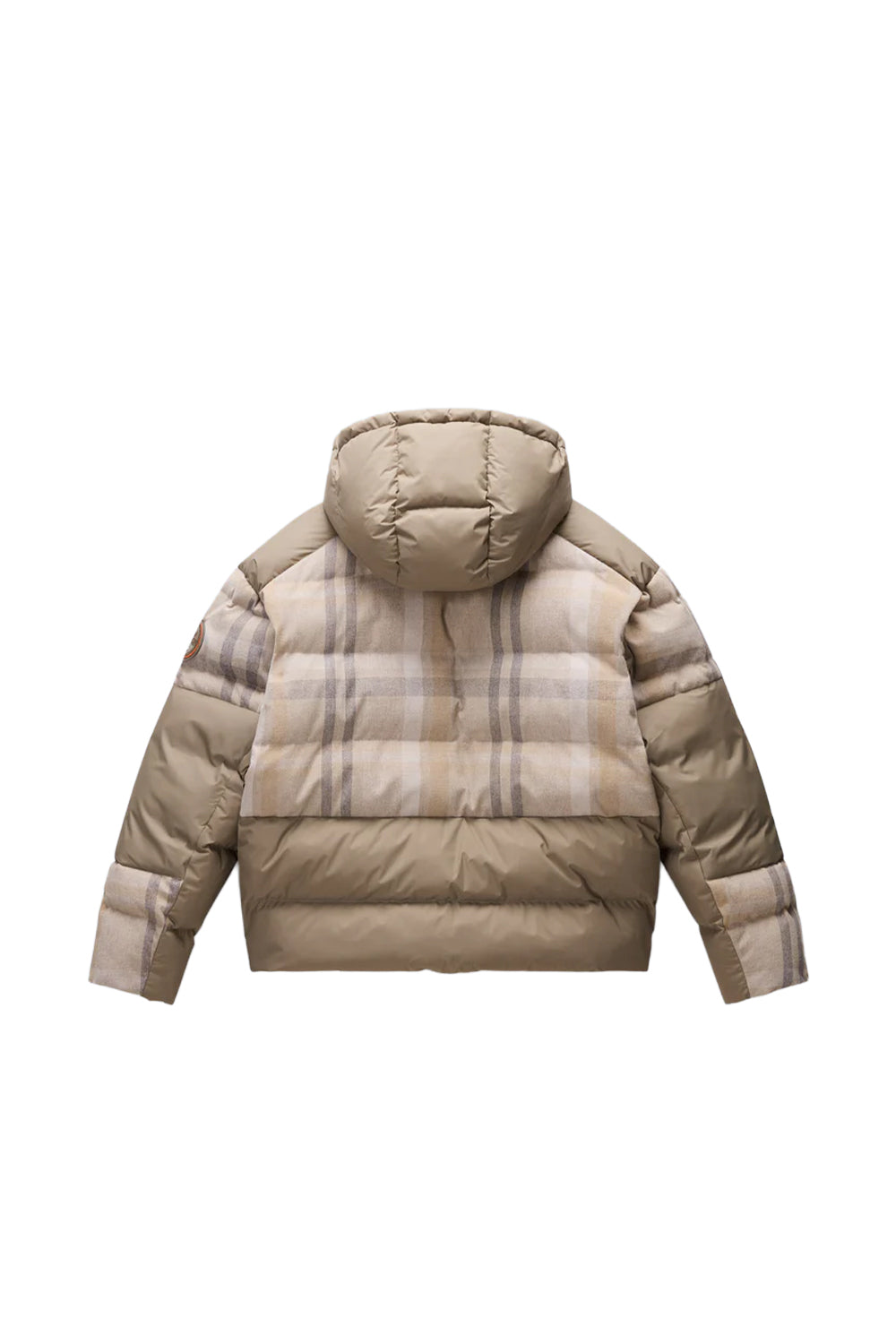 Napapijri-Napapijri ThermoFibre® Tires Puffer CORDURA® Jacket Yeşil Erkek Mont-Mont-4-Milagron.com