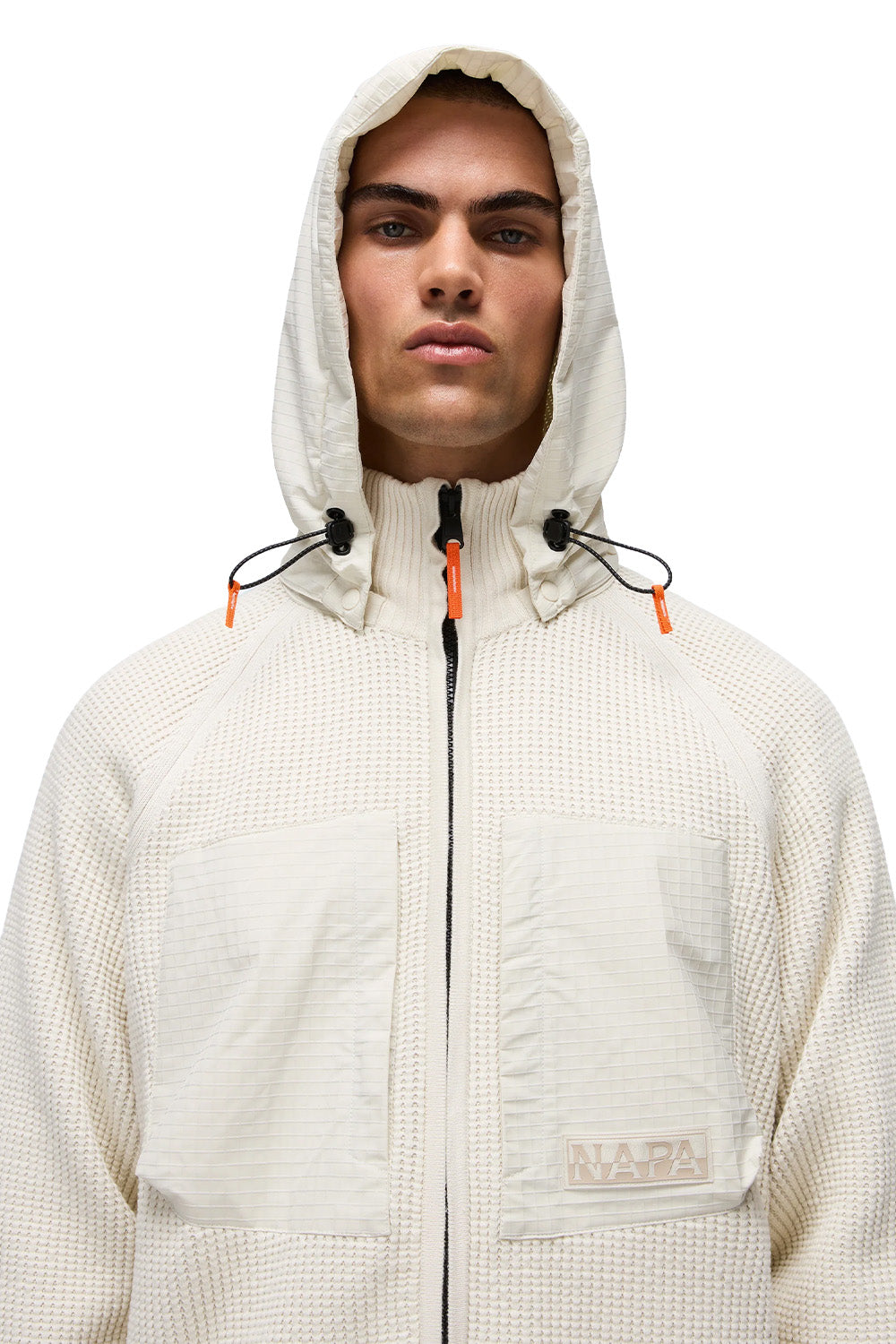 Vanoi Beige Dimity Loose Fit Triko Mevsimlik Mont - 4