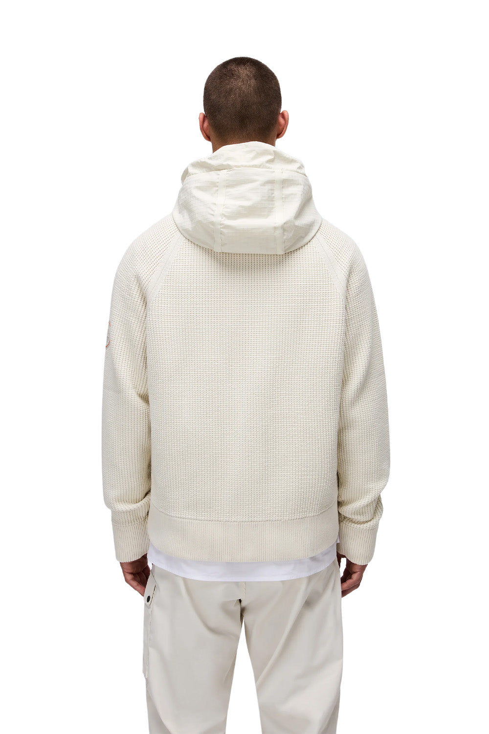 Vanoi Beige Dimity Loose Fit Triko Mevsimlik Mont - 5